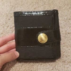 Coach black wallet